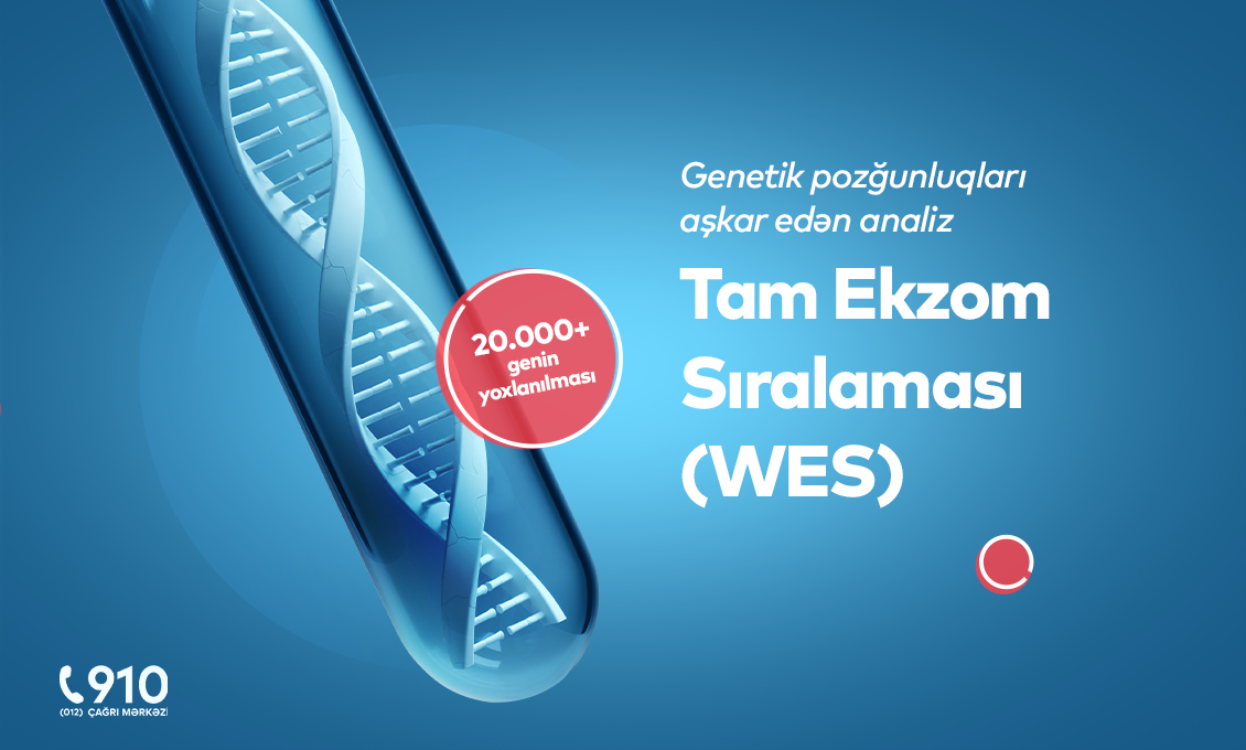 Tam Ekzom Sıralaması (WES) analizi nədir və nə zaman verilə bilər?