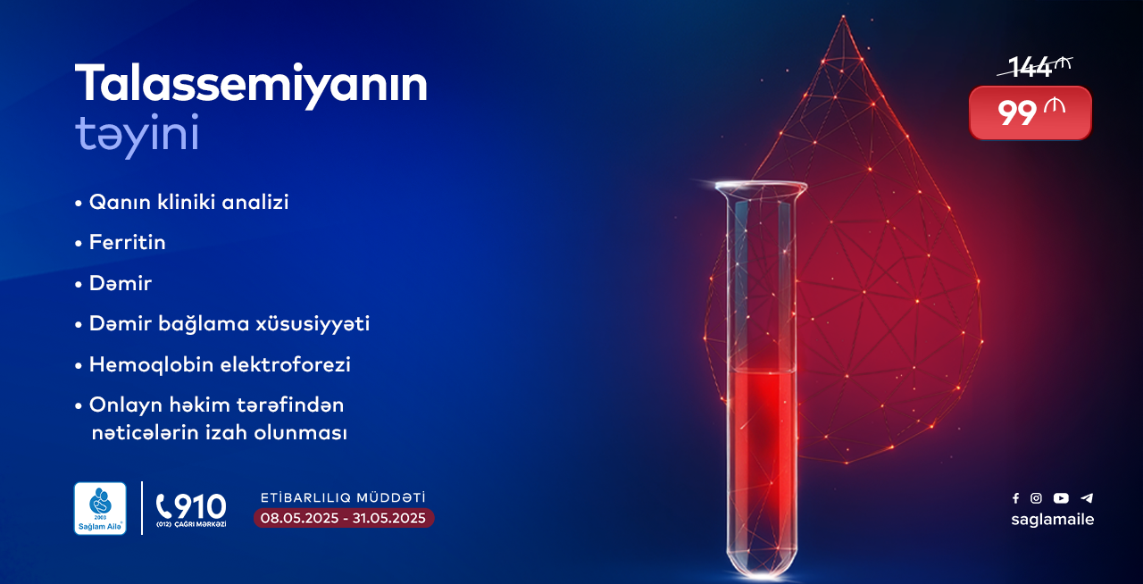 Talassemiyanın təyini