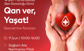 14 İyun – Ümumdünya Qan Donorluğu – yüzlərlə həyatı xilas edən səssiz qəhrəmanların günüdür.