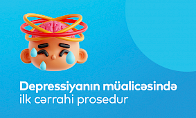 Tibbdə yeniliklər:Depressiyanın müalicəsində icra olunan ilk əməliyyat