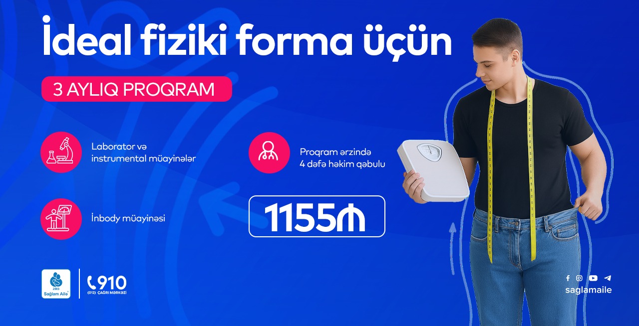 3 aylıq çəki nəzarət proqramı