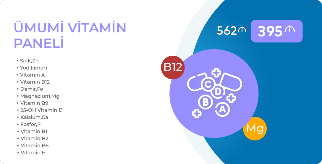 Ümumi Vitamin Check-up Paketi