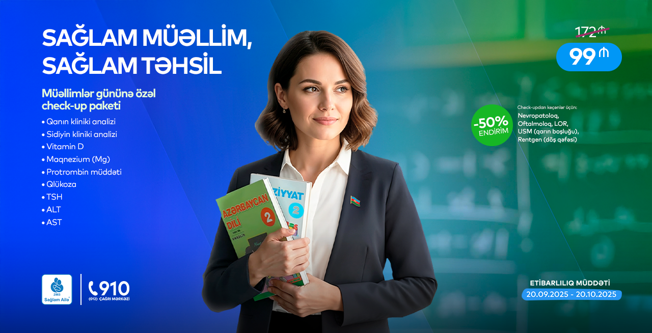 Sağlam Müəllim, Sağlam Təhsil!