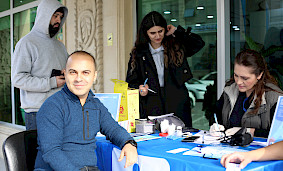 14 Noyabr Diabetlə Mübarizə Gününə özəl aksiya.