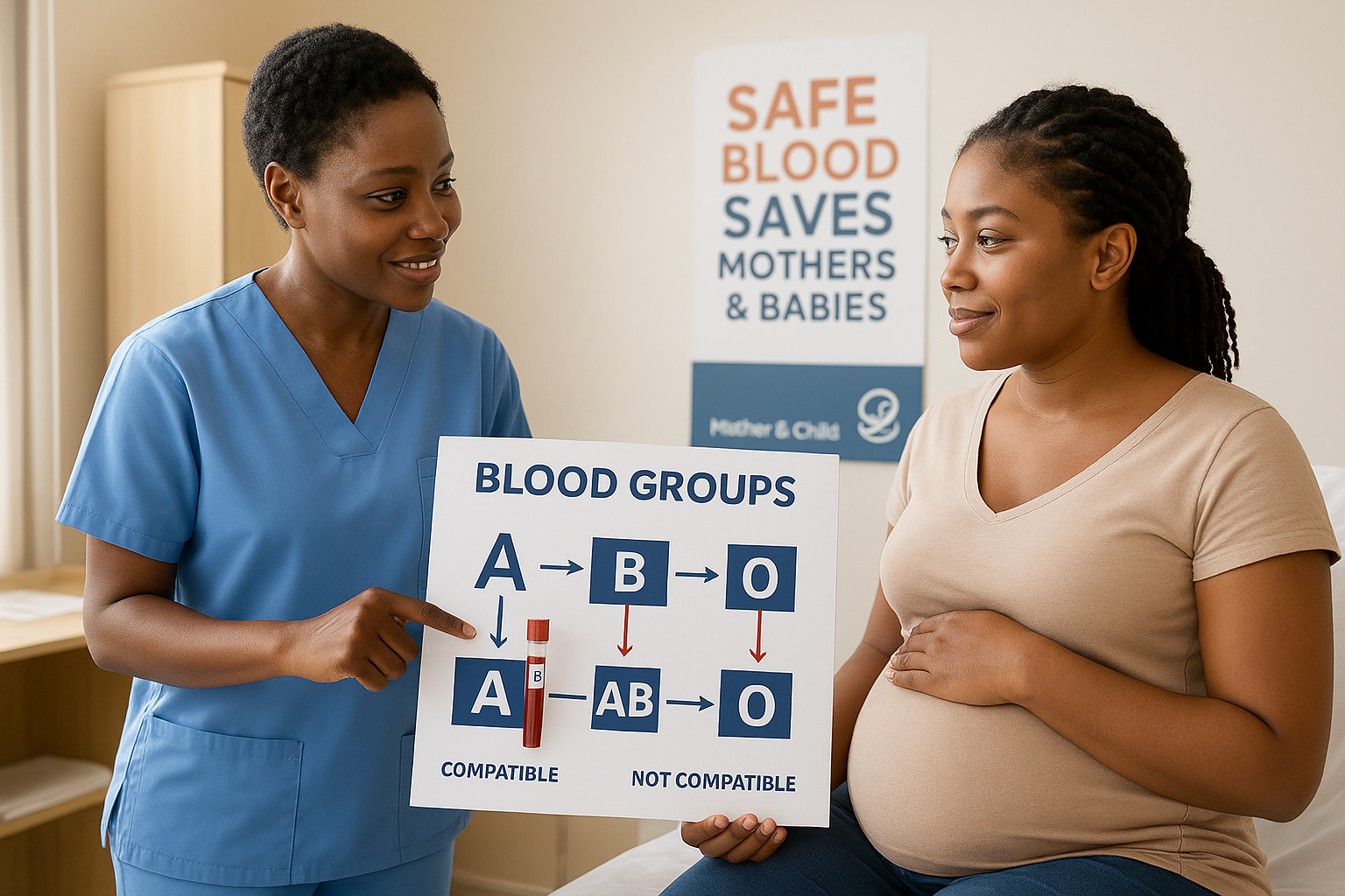 Как определяется группа крови ребенка на основе его группы крови?