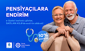 Pensiyaçılara SAĞLAM AİLƏ Tibb Mərkəzindən 10% endirim!