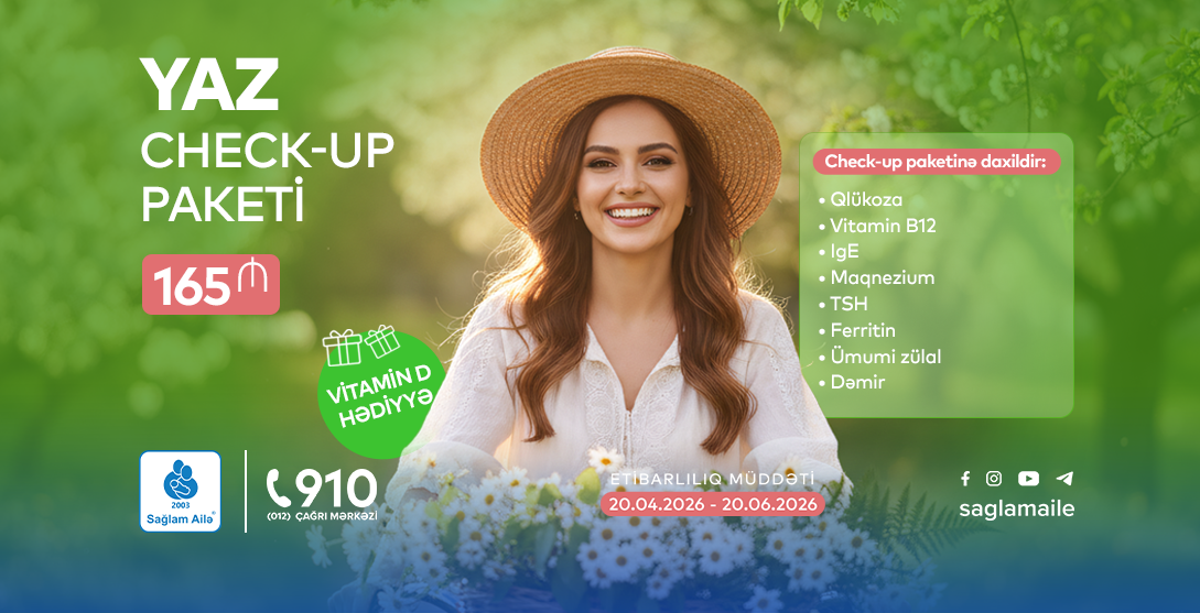 Yaz check-up paketi
