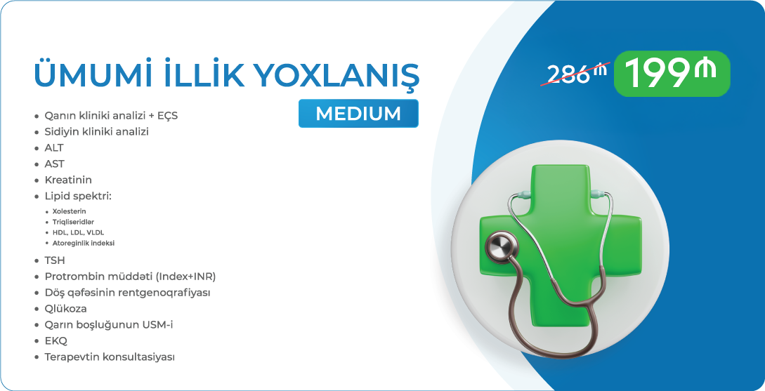 Ümumi illik yoxlanış (medium)